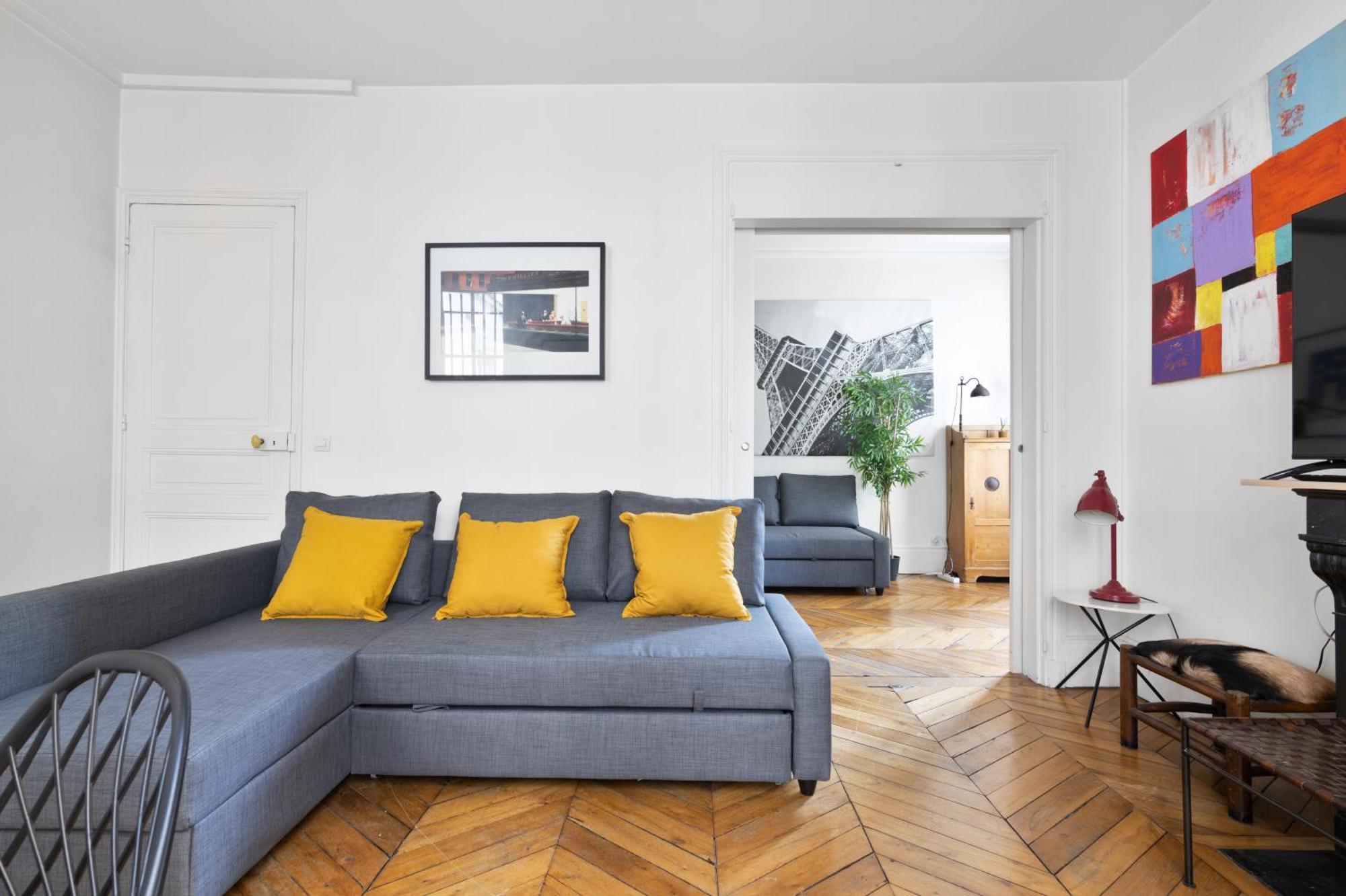 Appartement Quartier Champ De Mars Free Netflix Paris Bagian luar foto